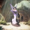 Panthea Purple Fairy and Panther Companion Figurine – billede 7