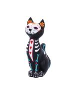 Sugar Kitty Figurine Day of the Dead Cat Ornament