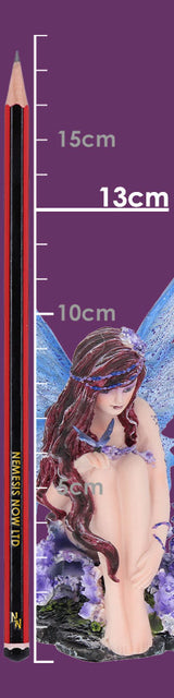 Violet Fairy with her Butterfly Azure 14cm