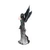 Sorrel Large Dark Angel Fairy and Raven Figurine – billede 3