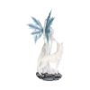 Aura Large Ice Fairy with Two Winter Wolf Companions Figurine – billede 7