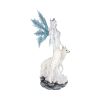 Aura Large Ice Fairy with Two Winter Wolf Companions Figurine – billede 8