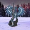 Ruth Thompson Sea Blade Letter Opener Blue Dragon Figurine – billede 8
