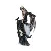 Nene Thomas Dark Skies Dark Moon Fairy and Raven Companion Figurine – billede 2