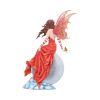 Nene Thomas Crimsonlily Red Moon Fairy and Butterfly Companion Figurine – billede 4