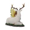 Adoration stag and spring fairy medium figurine – billede 6