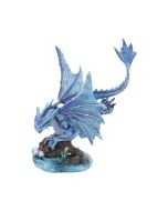 Draco Clock by Anne Stokes 17.8cm