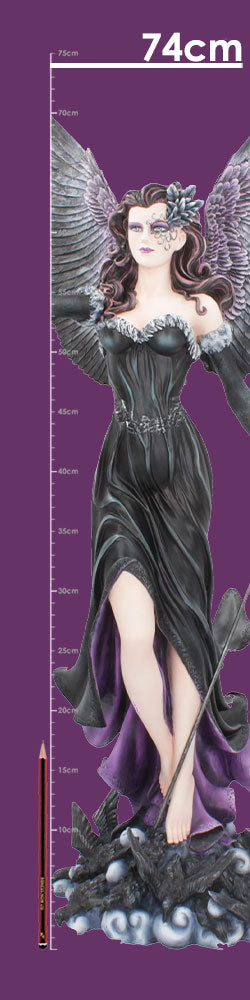 Raven Fairy Queen Maeven Figurine 78.5cm