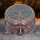 Round Tree of Life Celtic Trinket Box