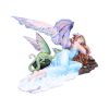 Dreamer Fairy and Dragon Ornament – billede 3