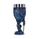 Ruth Thompson Sea Blade Blue Water Dragon Goblet Glass
