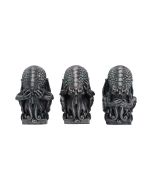 Comical Three Wise Bird Figurines