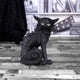 Large Black Cat Witches Familiar Figure Salem 25.5cm