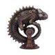 Bronze Mechanical Chameleon Steampunk Lizard Figurine