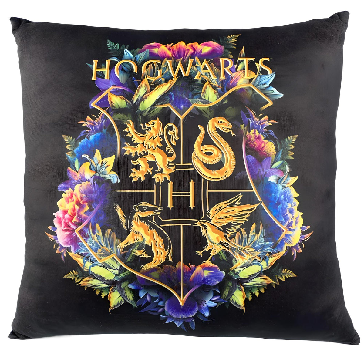 Plush pillow "Harry Potter Collection" Hogwarts Flowers, 38 cm