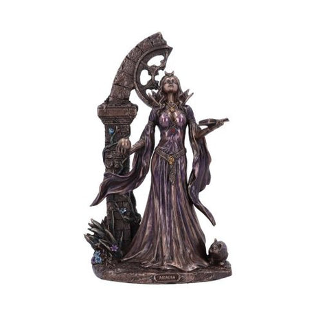 Aradia The Wiccan Queen of Witches Bronze Figurine 25cm – billede 2