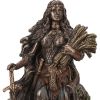 Sif Goddess of Earth and Family Bronze Figurine 22cm – billede 6