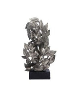 Natural Emotion - Kiss Silver Statue 37cm