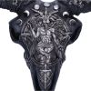 Baphomet's Veneration Skull Wall Plaque 53cm – billede 6