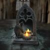 Amara Grim Reaper Fline Cat Figurine