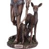 Artemis Greek Goddess of the Hunt Bronze Figurine – billede 6