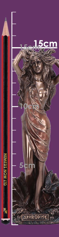 Aphrodite Goddess of Love Bronze Figurine
