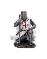 Take to Your Steed – Medieval Templar Knight Figurine