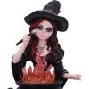 Althea Witch figurine with Flame Cauldron