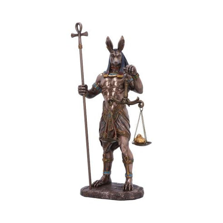 Bronzed Anubis Figurine – Guardian of the Tombs, Symbol of Justice – billede 4