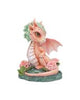 Marigold Flower Dragon Figurine
