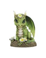Iris Flower Dragon Figurine