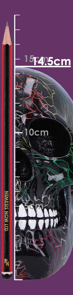 Electro Decorative Resin Skull