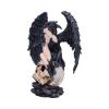 Riven – Gothic Winged Figurine on Skull Base – billede 4