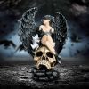 Riven – Gothic Winged Figurine on Skull Base – billede 5