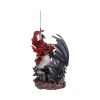 Legend’s Fall – Templar Knight vs Dragon Resin Figurine – billede 7