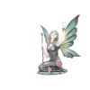 Elaria Gothic Fairy Figurine 32cm – billede 4
