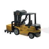 Remote-controlled mini truck with smoke, lift and pallet - ready to run with USB charging