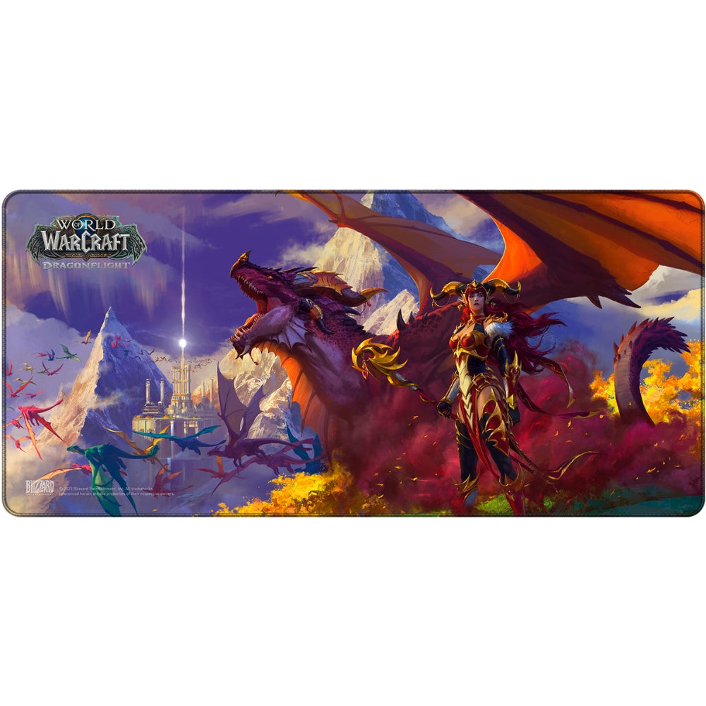 World Of Warcraft Dragonflight: Alexstrasza &amp;  Dragon, Mousepad, XL