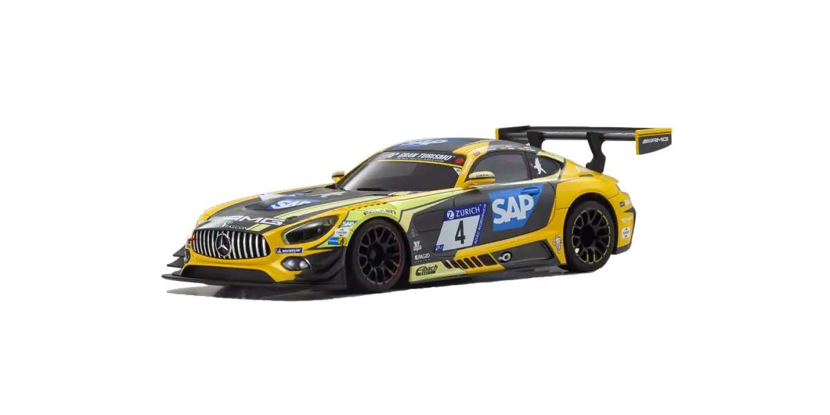 Kyosho Mini-Z RWD Mercedes-AMG GT3 #4 – remote-controlled car 1:27 RTR (32355YBK)