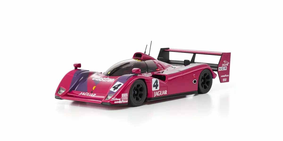 Kyosho Mini-Z MR-04 RWD Jaguar XJR-14 1991 No.4 LM – remote-controlled car 1:27 RTR (32369LE)