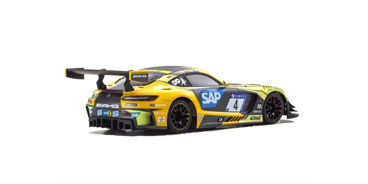 Kyosho Mini-Z RWD Mercedes-AMG GT3 #4 – remote-controlled car 1:27 RTR (32355YBK)