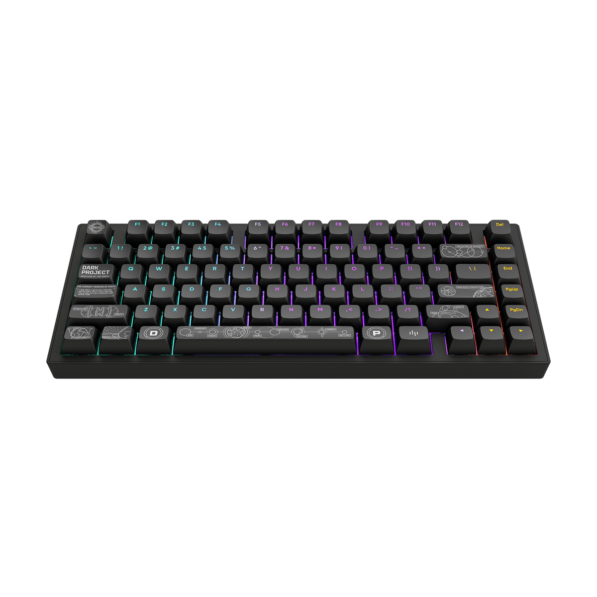 Dark Project ALU Terra Nova R2 Black - Wireless Gaming Keyboard (ANSI)