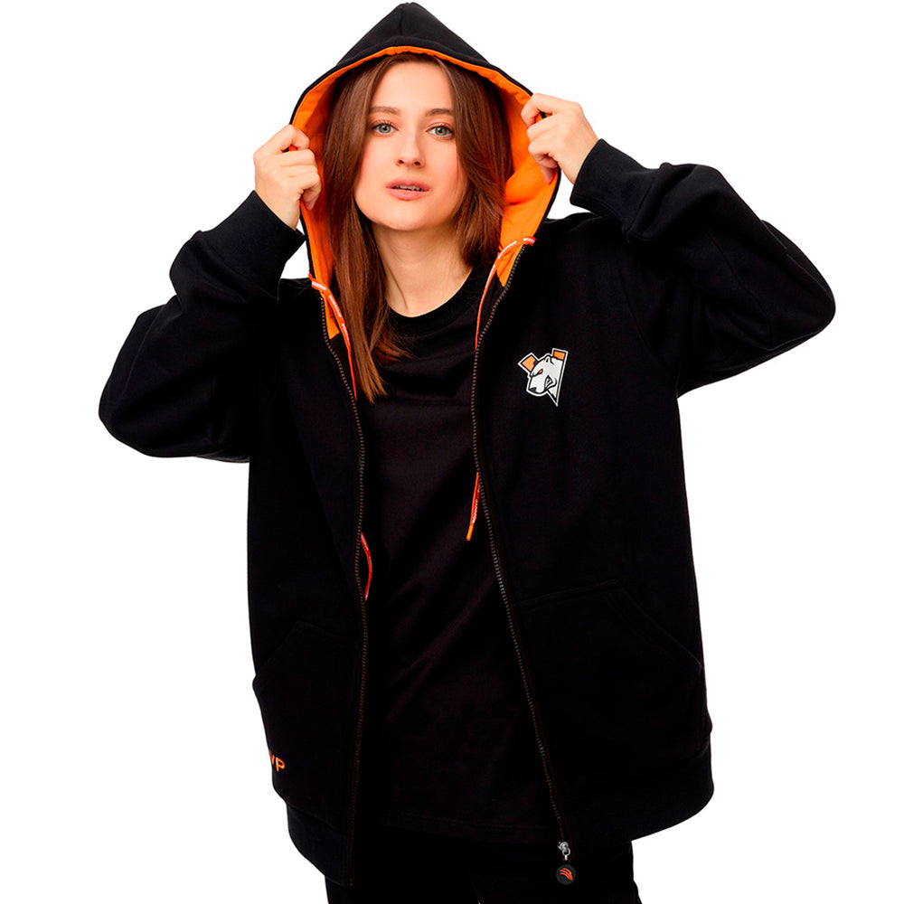 Virtus.pro basic collection zip hoodie black, L