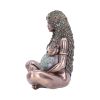 Ethereal Mother Earth Gaia Art Statue Bronze Figurine – billede 2