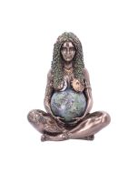 Large Ethereal Mother Earth Gaia Art Statue Painted Figurine – billede 8