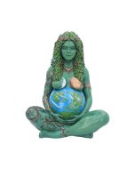 Ethereal Mother Earth Gaia Art Statue Bronze Figurine – billede 7