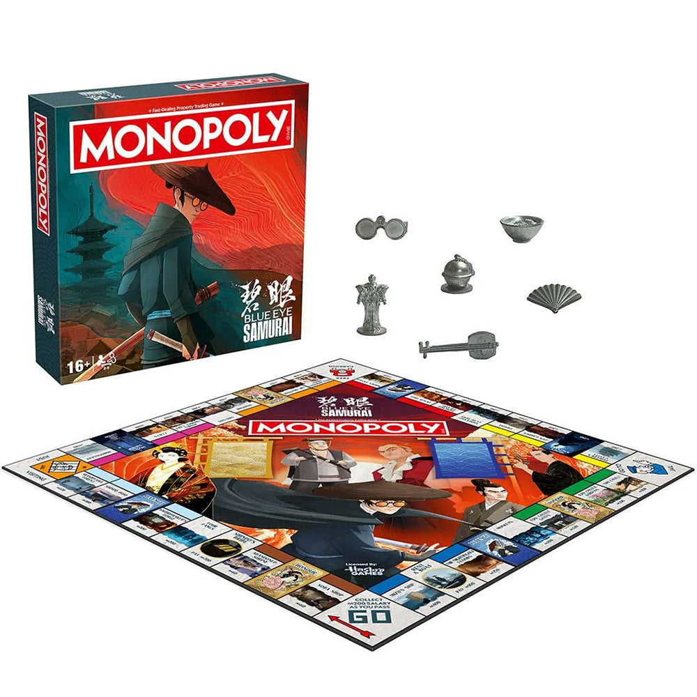 Winning Moves -Monopoly Blue Eye Samurai English