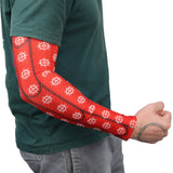 Diablo 4 Cathedral of Light seamless gaming arm sleeve red, M