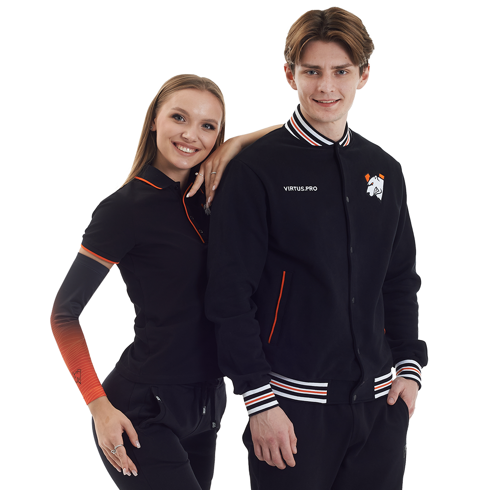 Virtus.pro College jacket black, S