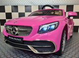 Mercedes-Benz Maybach S650 12V electric car for kids – 1 seat, pink